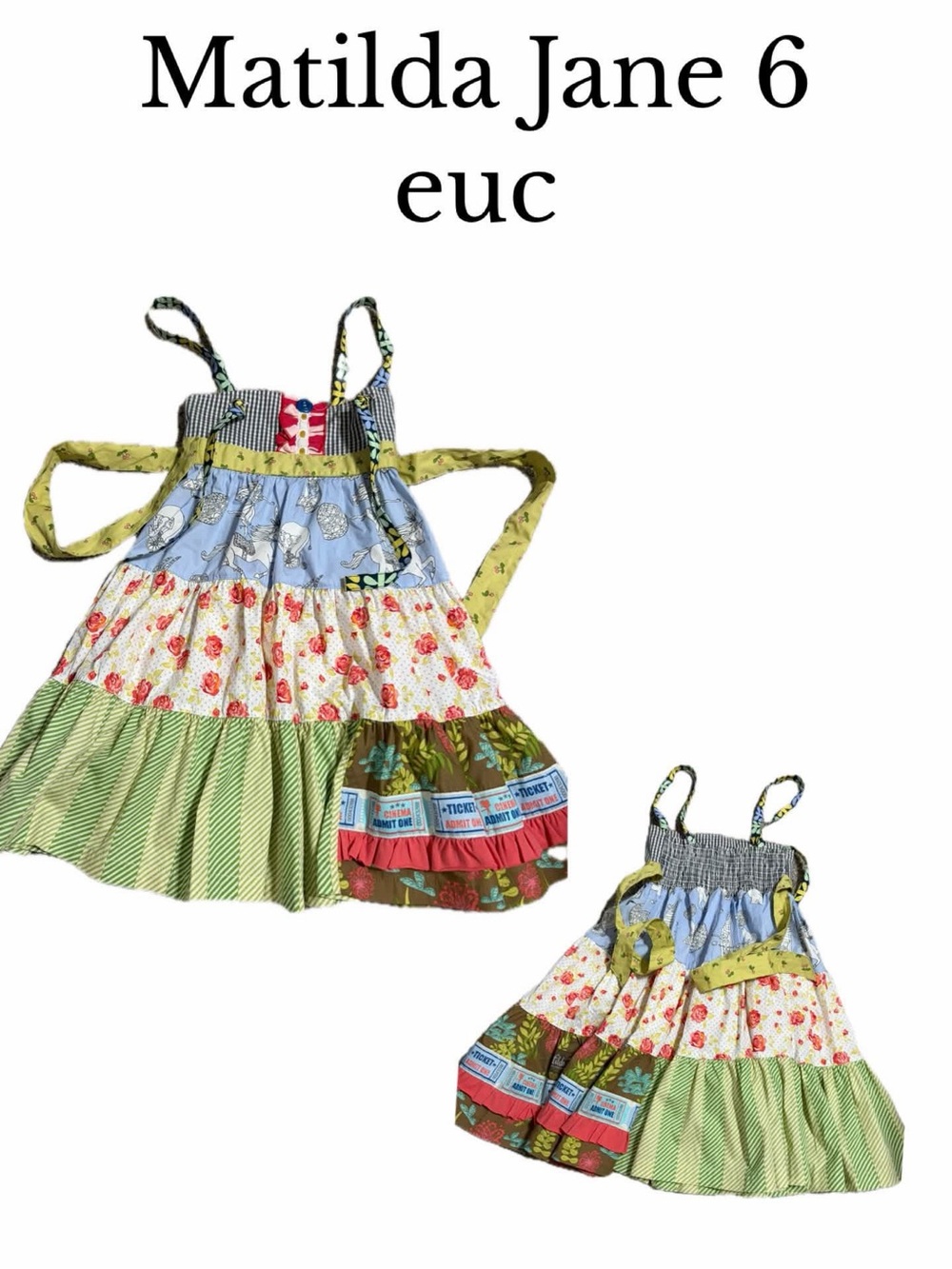 Matilda Jane raffle ticket tiered dress